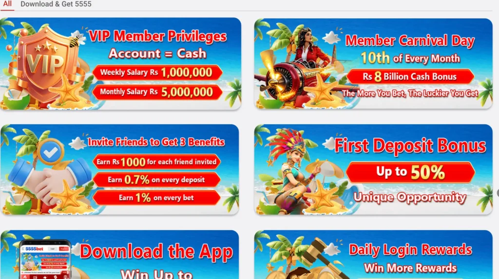 5555bet game referral rewards
