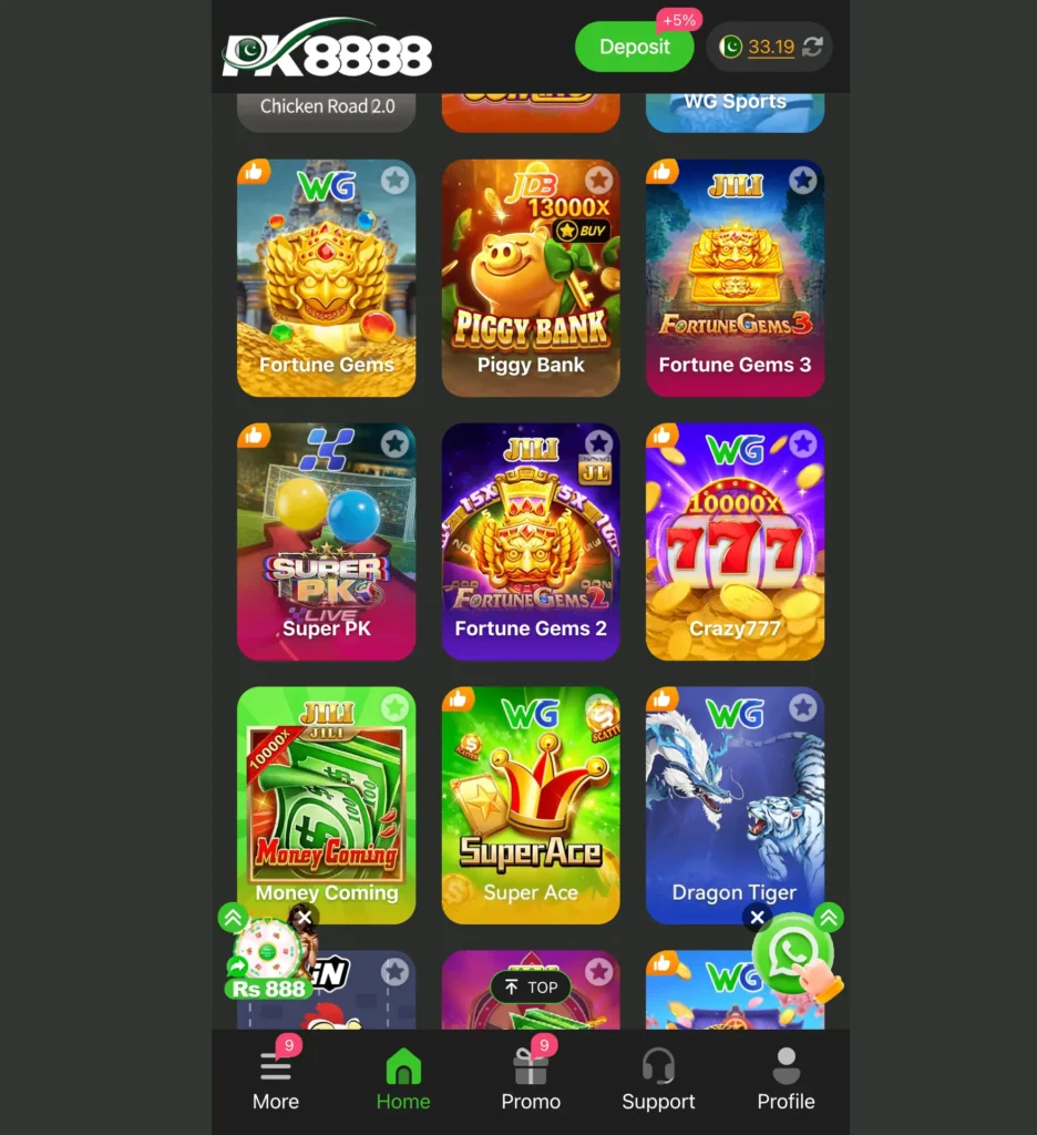 pk8888 game download apk